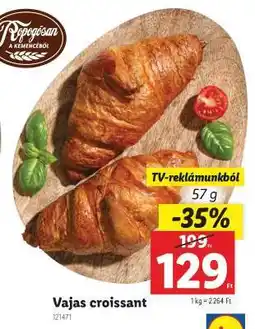 Lidl Vajas croissant ajánlat