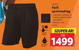 Lidl Férfi sportnadrág ajánlat