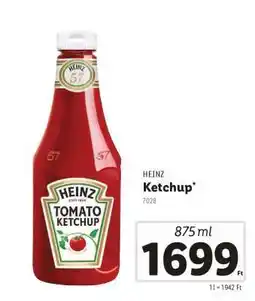 Lidl HEINZ Ketchup ajánlat