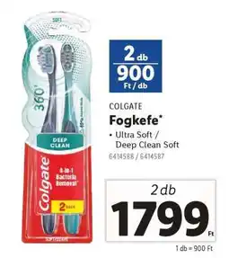 Lidl COLGATE Fogkefe ajánlat
