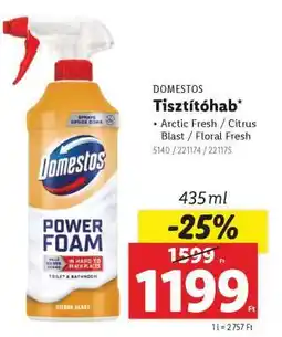 Lidl Domestos Tisztítóhab ajánlat