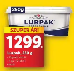 Lidl Lurpak, 250 g ajánlat