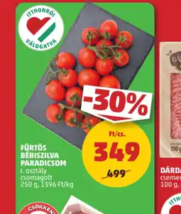 PENNY Fürtös bébiszilva paradicsom ajánlat