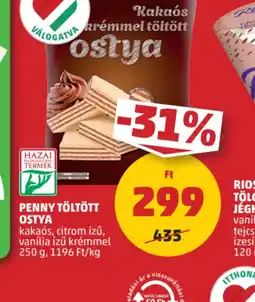 PENNY Penny Töltött Ostya ajánlat