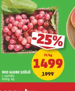 PENNY Red Globe Szőlő ajánlat