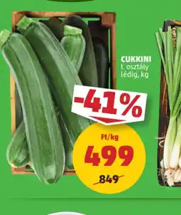 PENNY Cukkini ajánlat