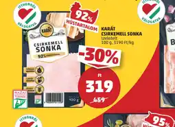 PENNY Karát Csirkemell Sonka ajánlat