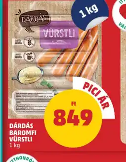 PENNY Dárdás Baromfi Vürstli ajánlat