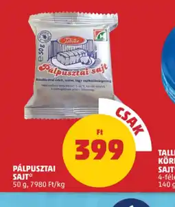 PENNY Pálpusztai sajt ajánlat