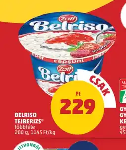 PENNY Belriso Tejberizs ajánlat