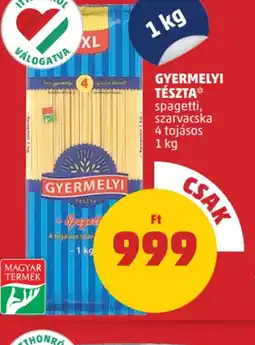 PENNY Gyermelyi Tészta ajánlat