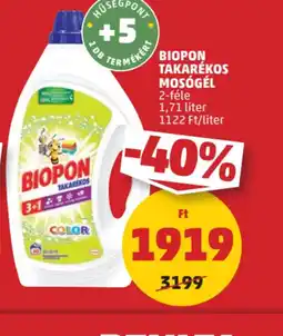 PENNY Biopon Takarékos Mosgél ajánlat