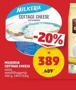 PENNY Milkeria Cottage Cheese ajánlat