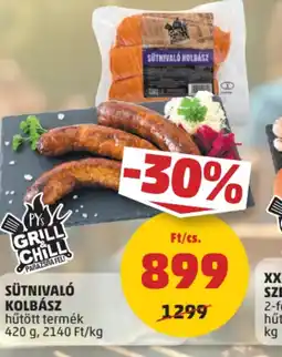 PENNY Sütnival Kolbász ajánlat
