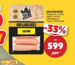PENNY Grillkolbász ajánlat