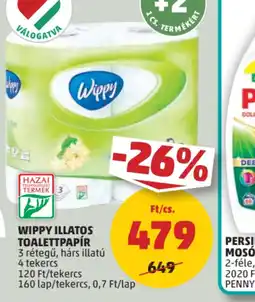 PENNY Wippy Illatos Toalettpapír ajánlat