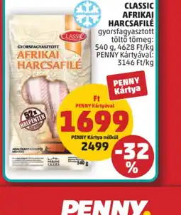 PENNY Classic Afrikai Harcsafile ajánlat