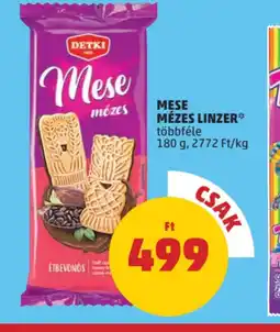 PENNY Mese Mézes Linzer ajánlat