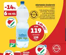 PENNY Kékforrás Ásványvíz ajánlat