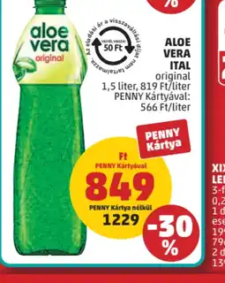 PENNY Aloe Vera Ital ajánlat