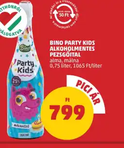 PENNY Bino Party Kids alkoholmentes pezsgőital ajánlat