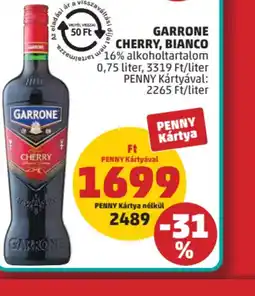 PENNY Garrone Cherry, Bianco ajánlat