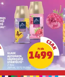 PENNY Glade Automata Légfrissítő Utántöltő ajánlat