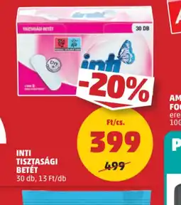 PENNY Inti tisztasági betét ajánlat
