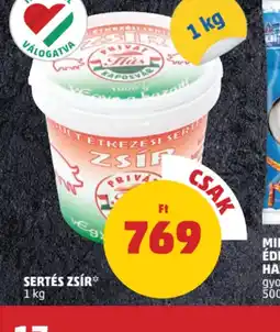 PENNY Sertés zsír ajánlat