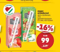 PENNY Penny Gyümölcslé ajánlat