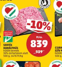 PENNY Sertés darálthús ajánlat
