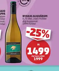 PENNY Nyakas Aligvárom ajánlat