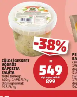 PENNY Zöldségeskert Vödrös Káposzta Saláta ajánlat