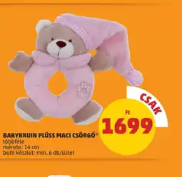PENNY Babybruin plüss maci csörgő ajánlat