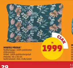 PENNY Mintás párna ajánlat
