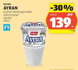 ALDI Milfina ayran ajánlat