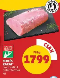 PENNY Sertés- karaj ajánlat