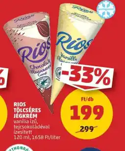 PENNY Rios tölcséres jégkrém ajánlat