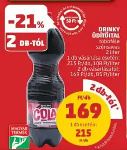 PENNY Drinky üdítőital ajánlat