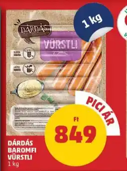 PENNY Dárdás baromfi vürstli ajánlat