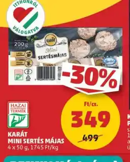 PENNY Karát mini sertés májas ajánlat