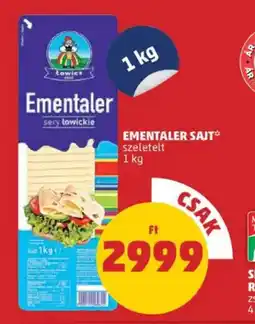 PENNY Ementaler sajt ajánlat