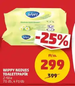PENNY Wippy nedves toalettpapír ajánlat