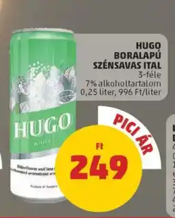 PENNY Hugo boralapú szénsavas ital ajánlat