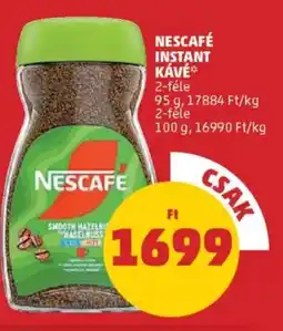 PENNY Nescafé instant kávé ajánlat