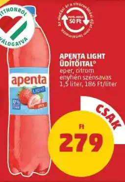 PENNY Apenta light üdítőital ajánlat