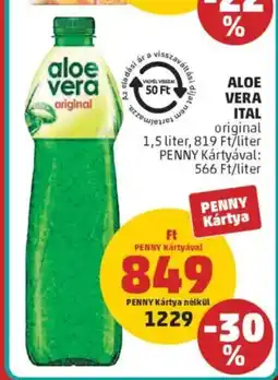 PENNY Aloe vera ital ajánlat