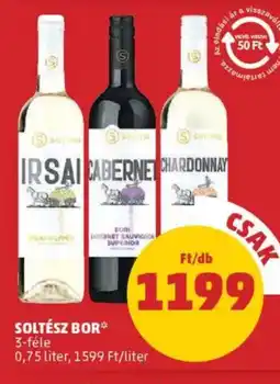 PENNY Soltész bor ajánlat