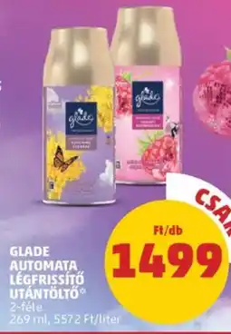 PENNY Glade automata légfrissítő utántöltő ajánlat