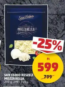 PENNY San fabio reszelt mozzarella ajánlat